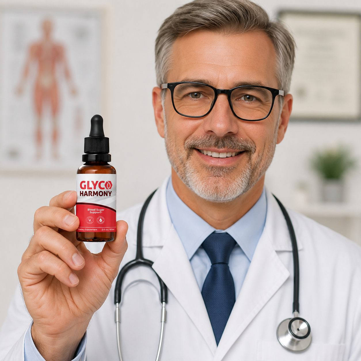 GlycoHarmony supplement bottle