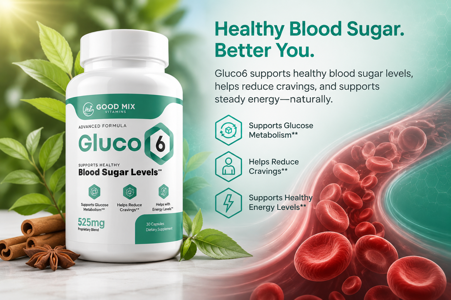 What is Gluco6 — blood sugar support supplement
