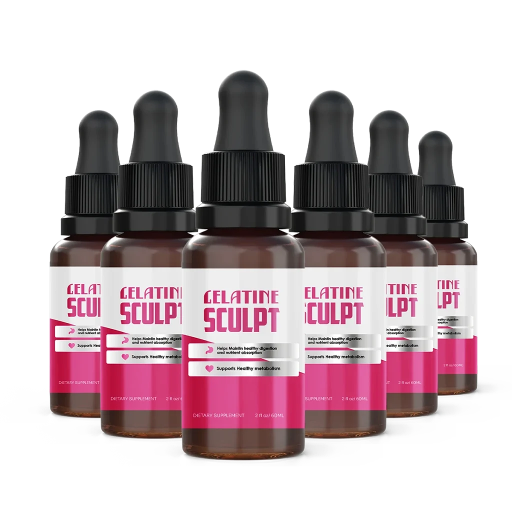 Gelatine Sculpt 6 bottle best value package