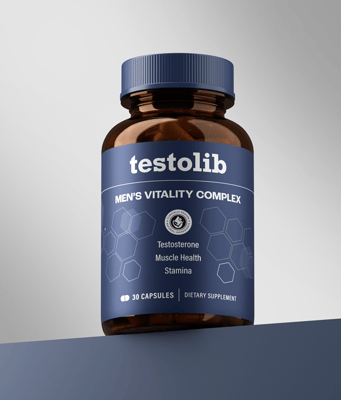Testolib Men's Vitality Complex bottle