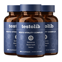 Testolib 3 bottles, 90-day supply