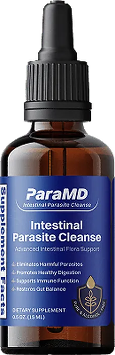 ParaMD Intestinal Parasite Cleanse Drops bottle